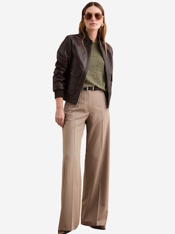 Regular Pantalon Il Lanificio en gris