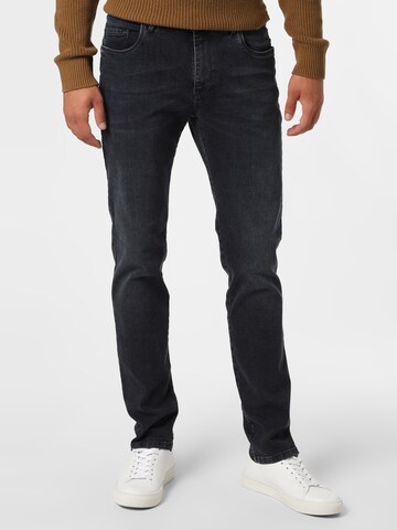 Finshley & Harding Slim fit Jeans ' Timmy ' in Grey: front