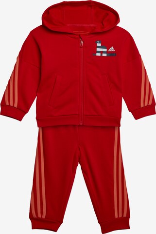 ADIDAS PERFORMANCE Trainingsanzug 'Classic LEGO' in Rot: predná strana