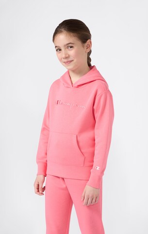 Champion Authentic Athletic Apparel Athletic Sweatshirt in Pink: front