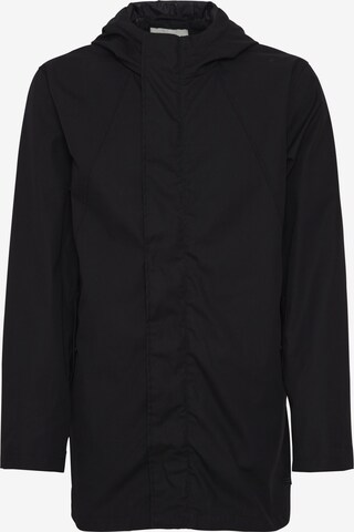 !Solid Between-Season Jacket in Black: front