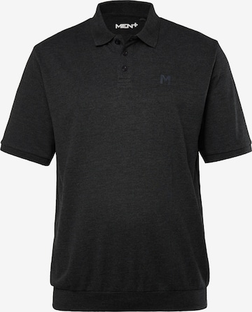 Men Plus Shirt in Schwarz: Vorderseite