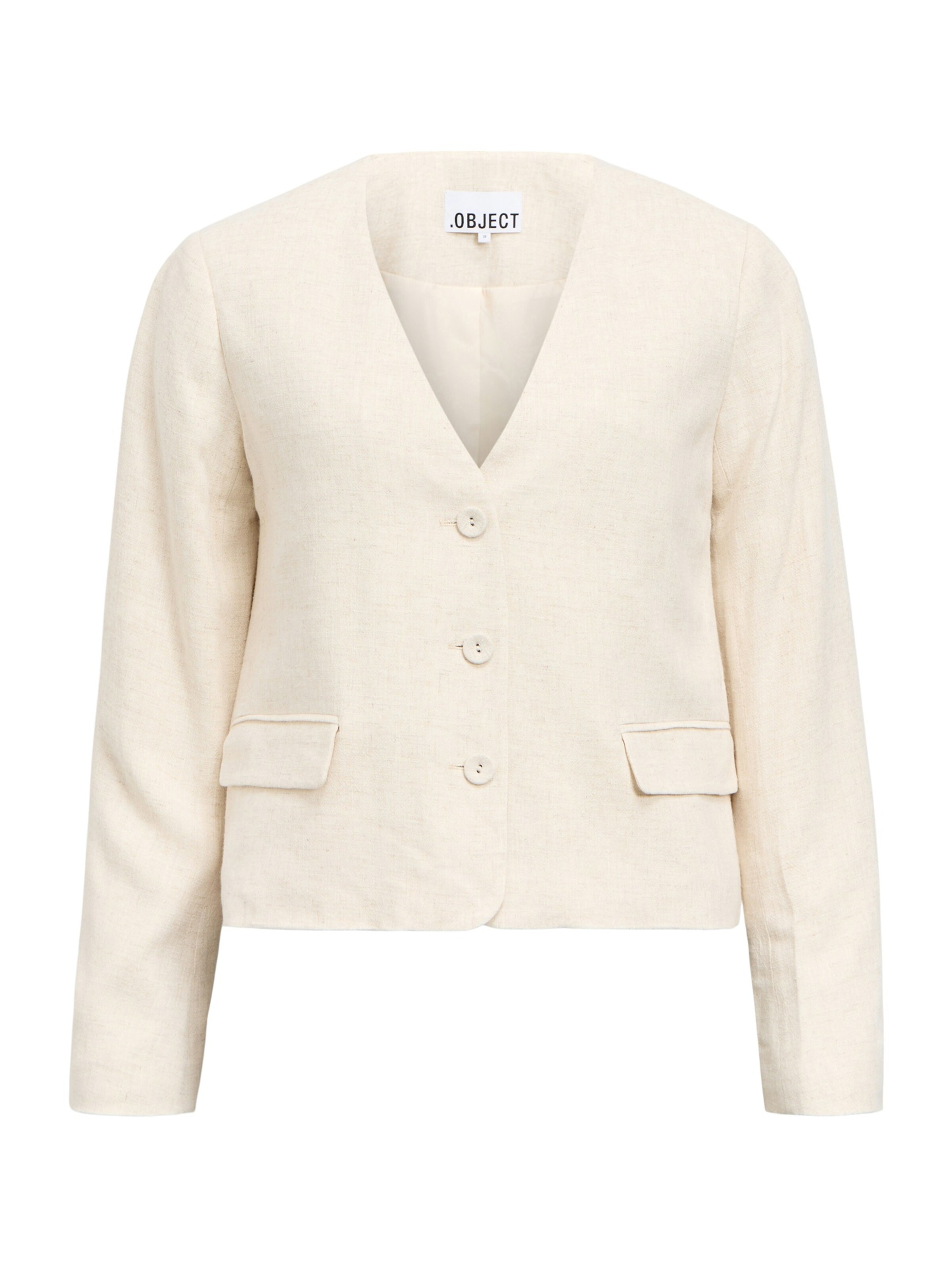 OBJECT Блейзер 'OBJSANNE' в Бежевый: спереди