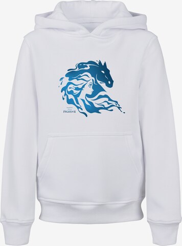 F4NT4STIC Sweatshirt 'Wassergeist Pferd Silhouette' in Weiß: predná strana
