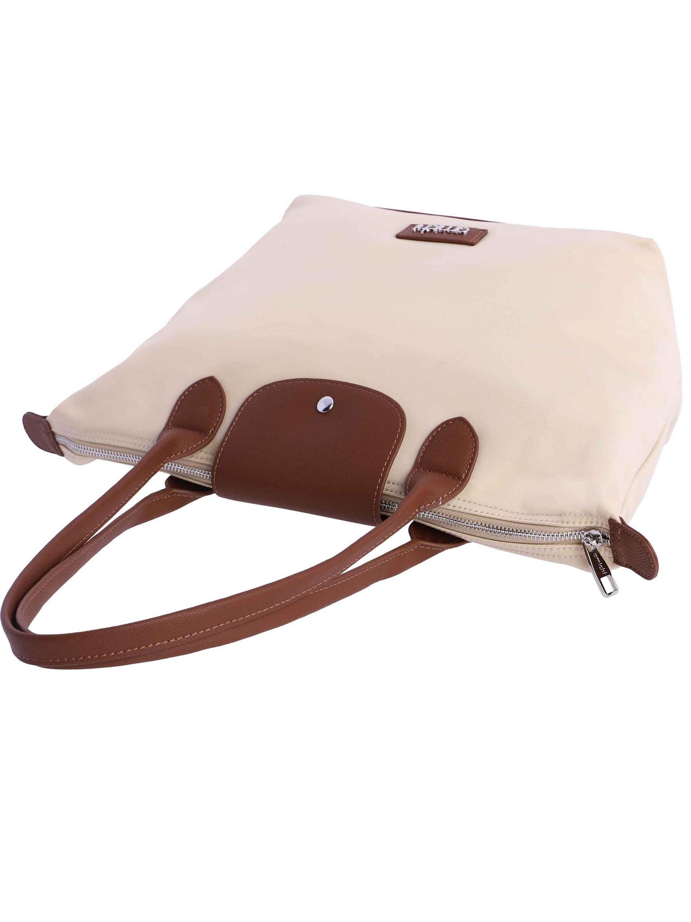 Amichi - Bolso de hombro 'Cerdeña' en beige