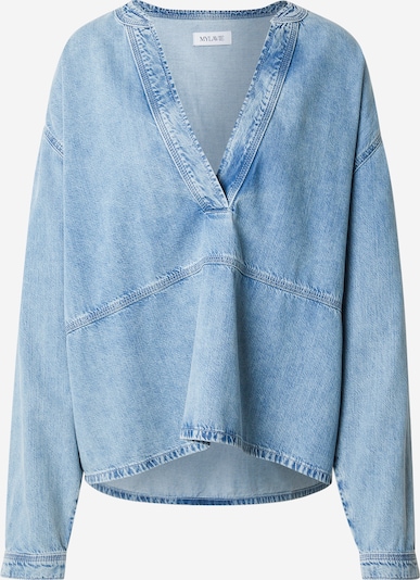 Camicia da donna MYLAVIE by Sarah Harrison di colore blu, Visualizzazione prodotti