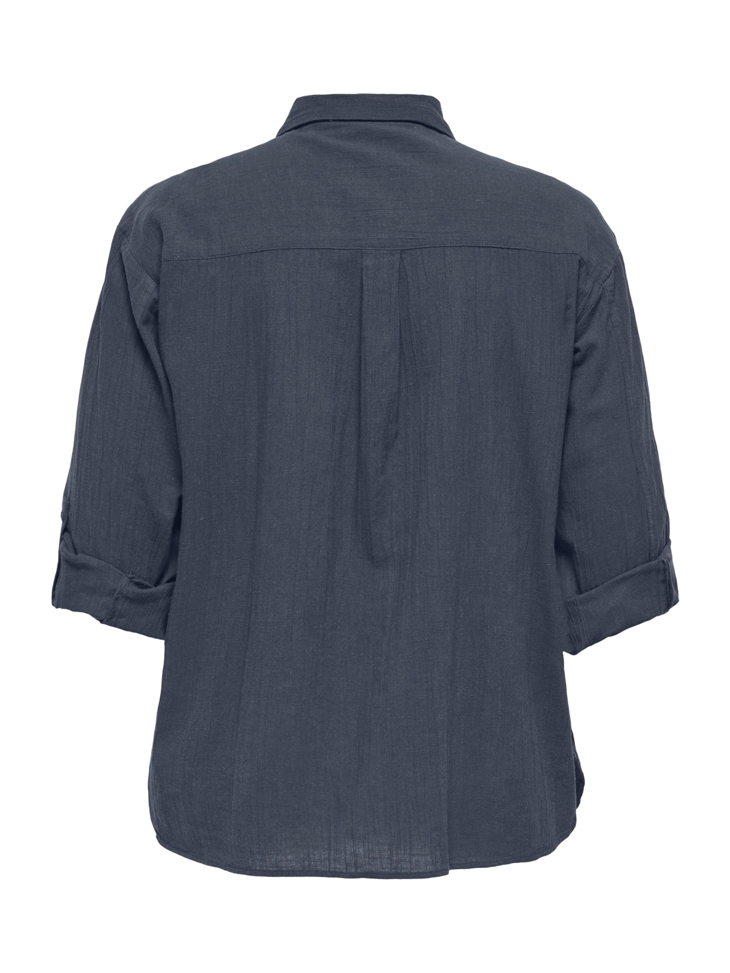 ONLY Carmakoma - Blusa 'CARTIZANA' en azul