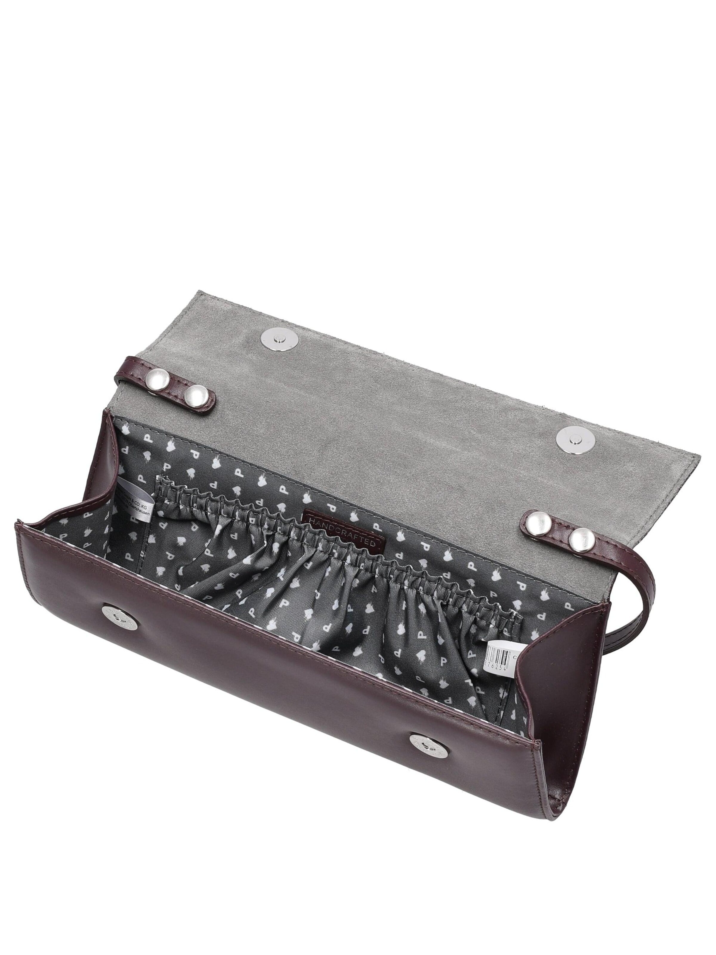 Picard Clutch 'Auguri' in Red