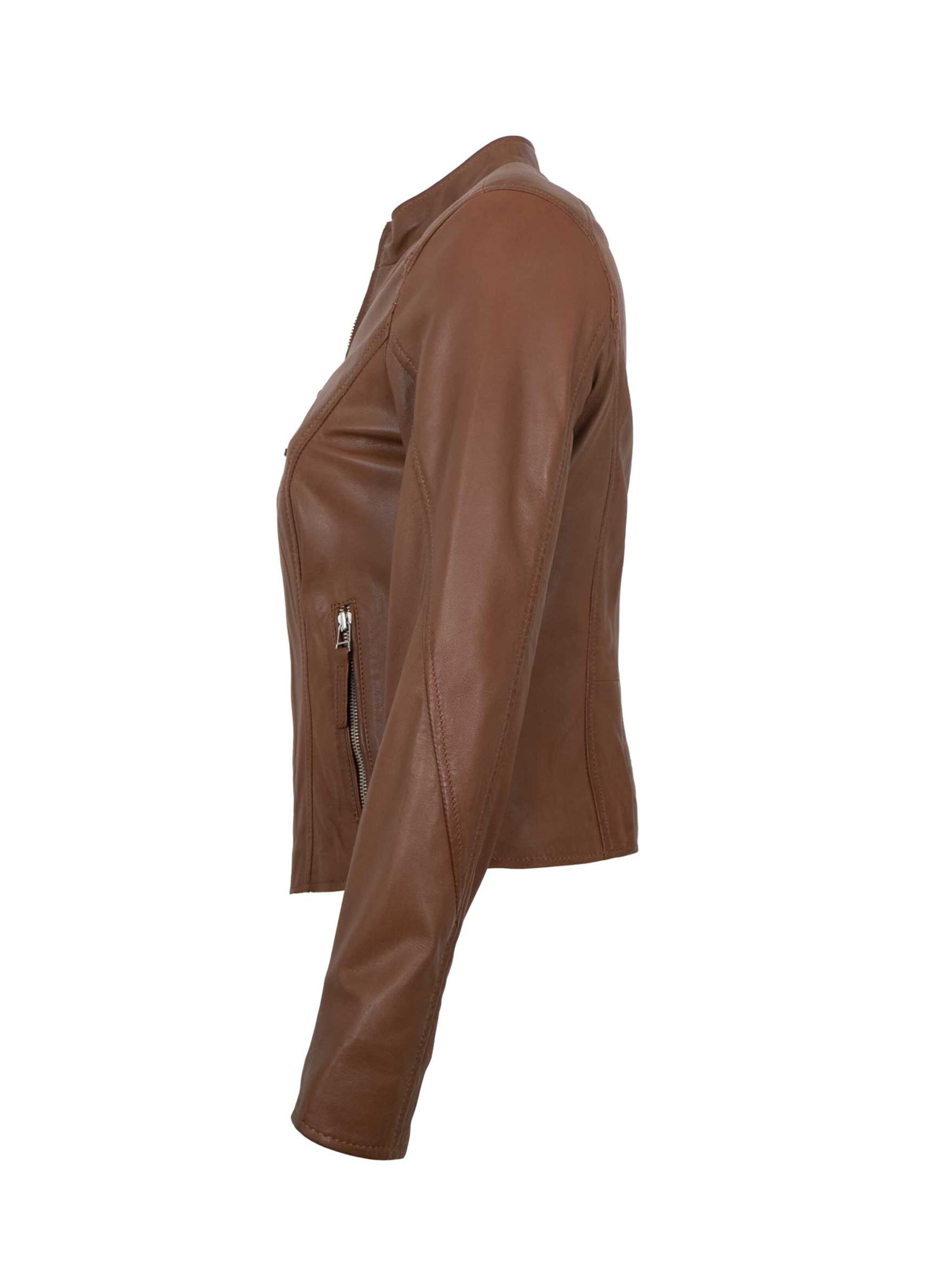 Jilani Between-Season Jacket 'Fulya' in Brown