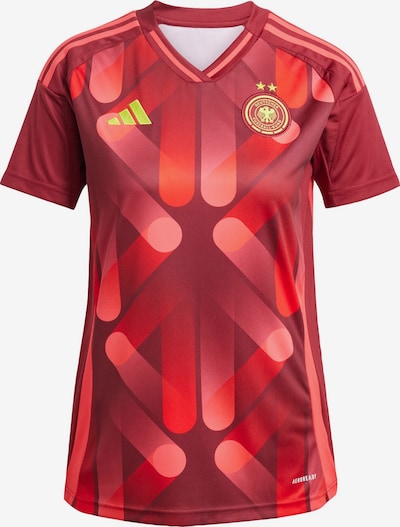 ADIDAS PERFORMANCE Tricot 'Germany 25' in de kleur Geel / Rood / Pastelrood / Donkerrood, Productweergave