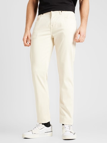 7 for all mankind - Regular Calças 'LuxPerPluCol' em branco: frente