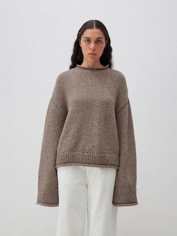 ABOUT YOU x Marie von Behrens Sweater 'Suzi' in Brown: front