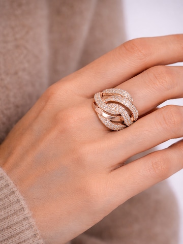 COLLEZIONE ALESSANDRO Ring 'Paris' in Gold