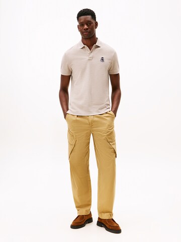 TOMMY HILFIGER Poloshirt in Beige