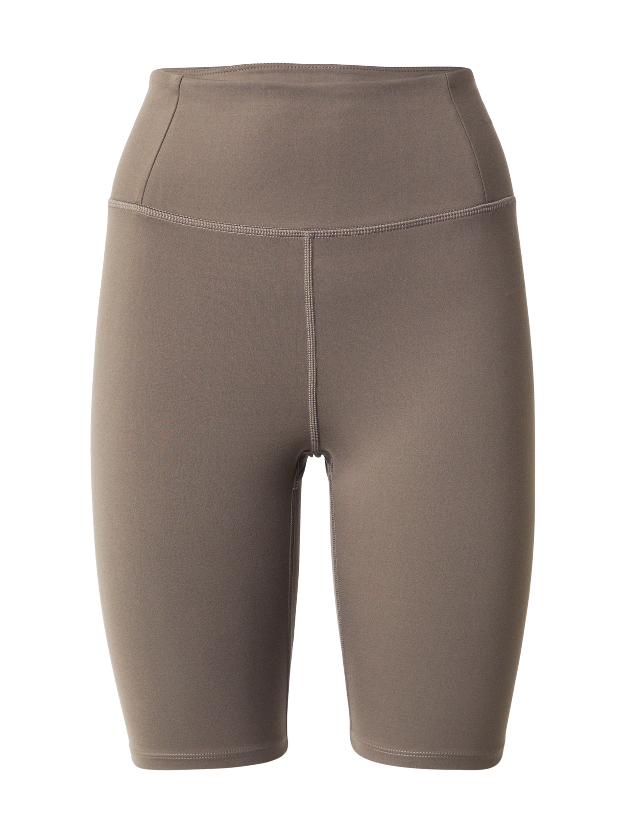 Girlfriend Collective Skinny Workout Pants 'Float' in Brown: front