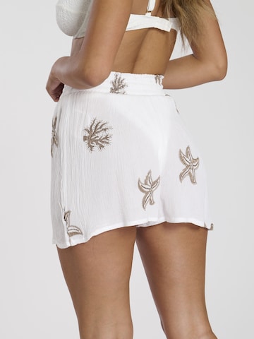 South Beach Regular Broek in Wit
