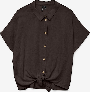 VERO MODA Halenka 'VMTHEA' – hnědá: přední strana