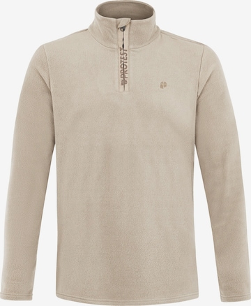 PROTEST Sportsweatshirt 'PRTReperfecto' in Braun: Vorderseite