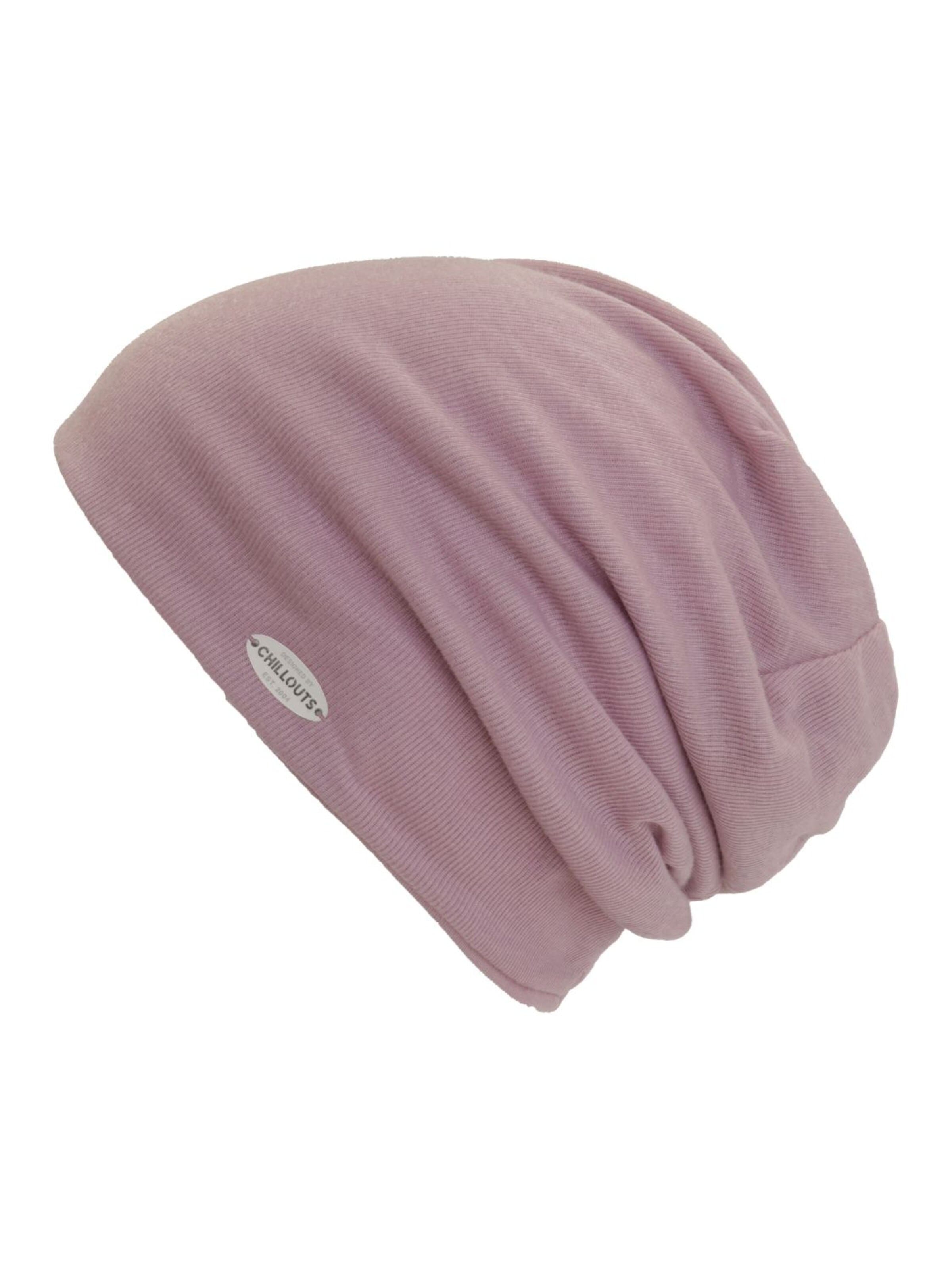 chillouts Beanie 'Mütze "Awanui" (Longbeanie)' in Purple: front