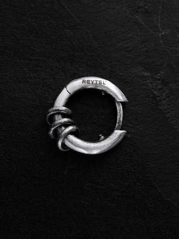 REYTEL - Pendientes 'BAGUES' en plata