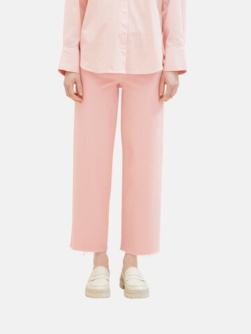 Loosefit Jean TOM TAILOR DENIM en rose : devant