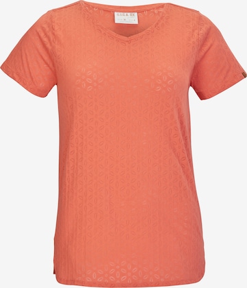 G.I.G.A. DX by killtec Functioneel shirt 'GS 114' in Oranje: voorkant