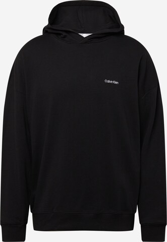 Sweat-shirt Calvin Klein Underwear en noir : devant