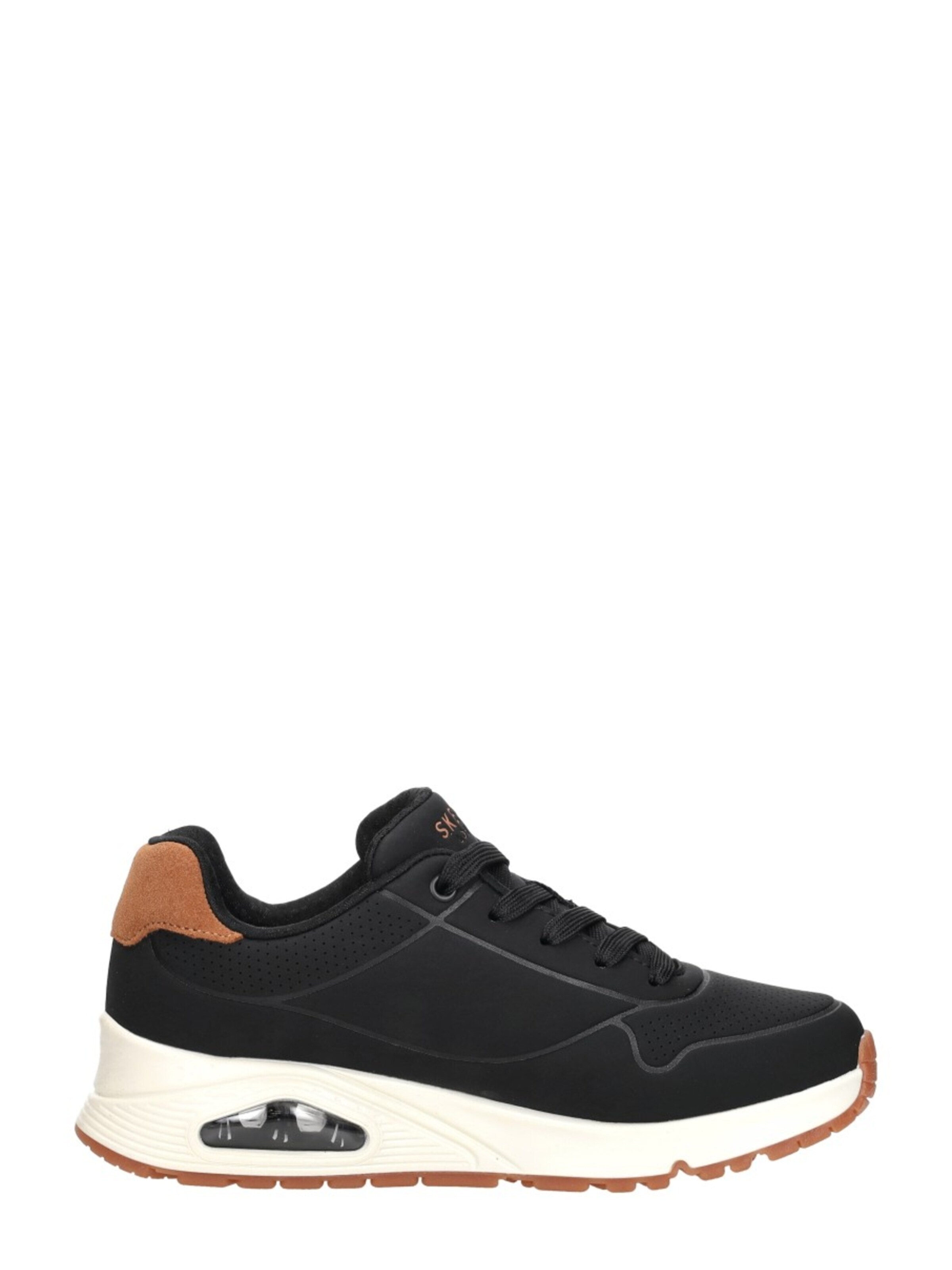 SKECHERS Sneakers 'Uno Gen1 - Suited On Air' in Zwart