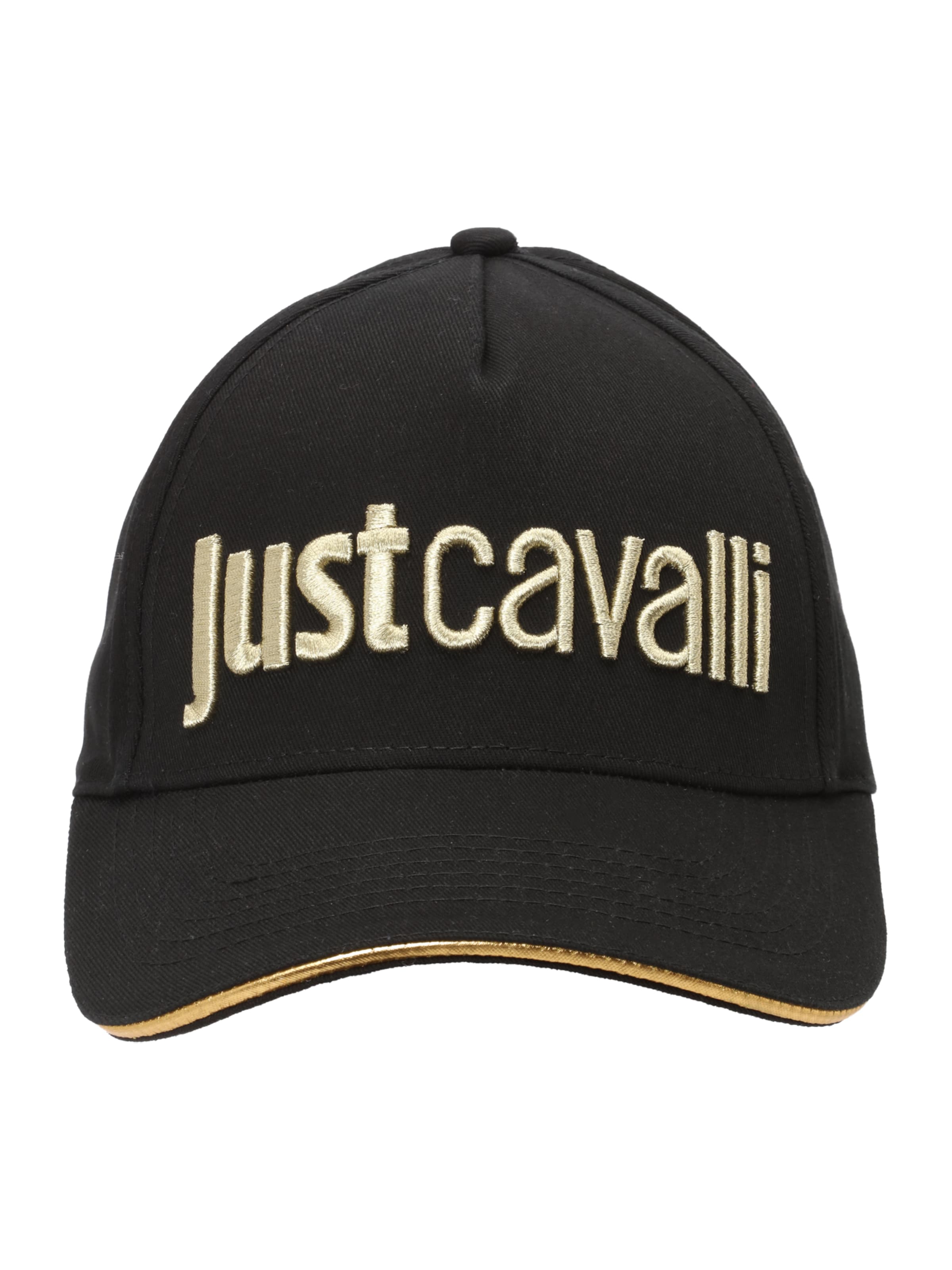 Just Cavalli Шапка с козирка в черно