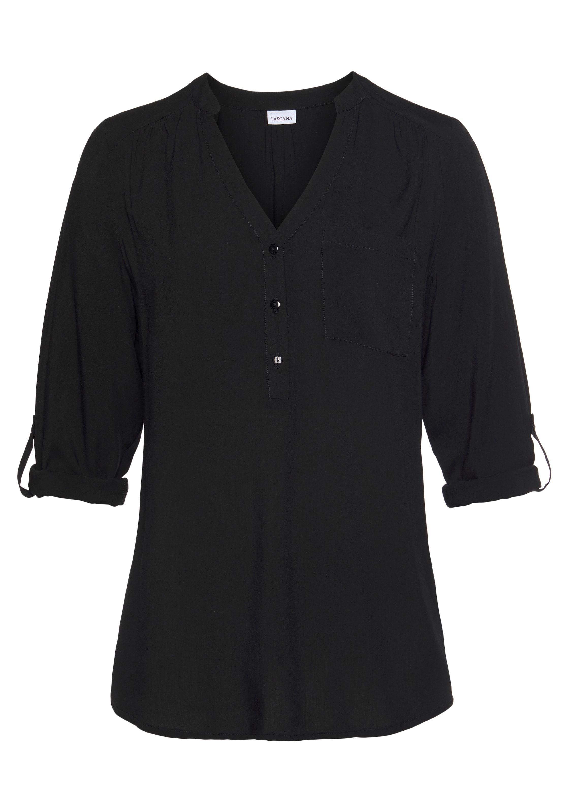 Chemisier LASCANA en noir : devant