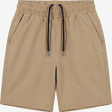 Tommy Life Broek 'TOMMY Shorts, ohne Verschluss' in Beige: voorkant