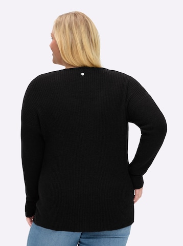 SHEEGO Pullover in Schwarz