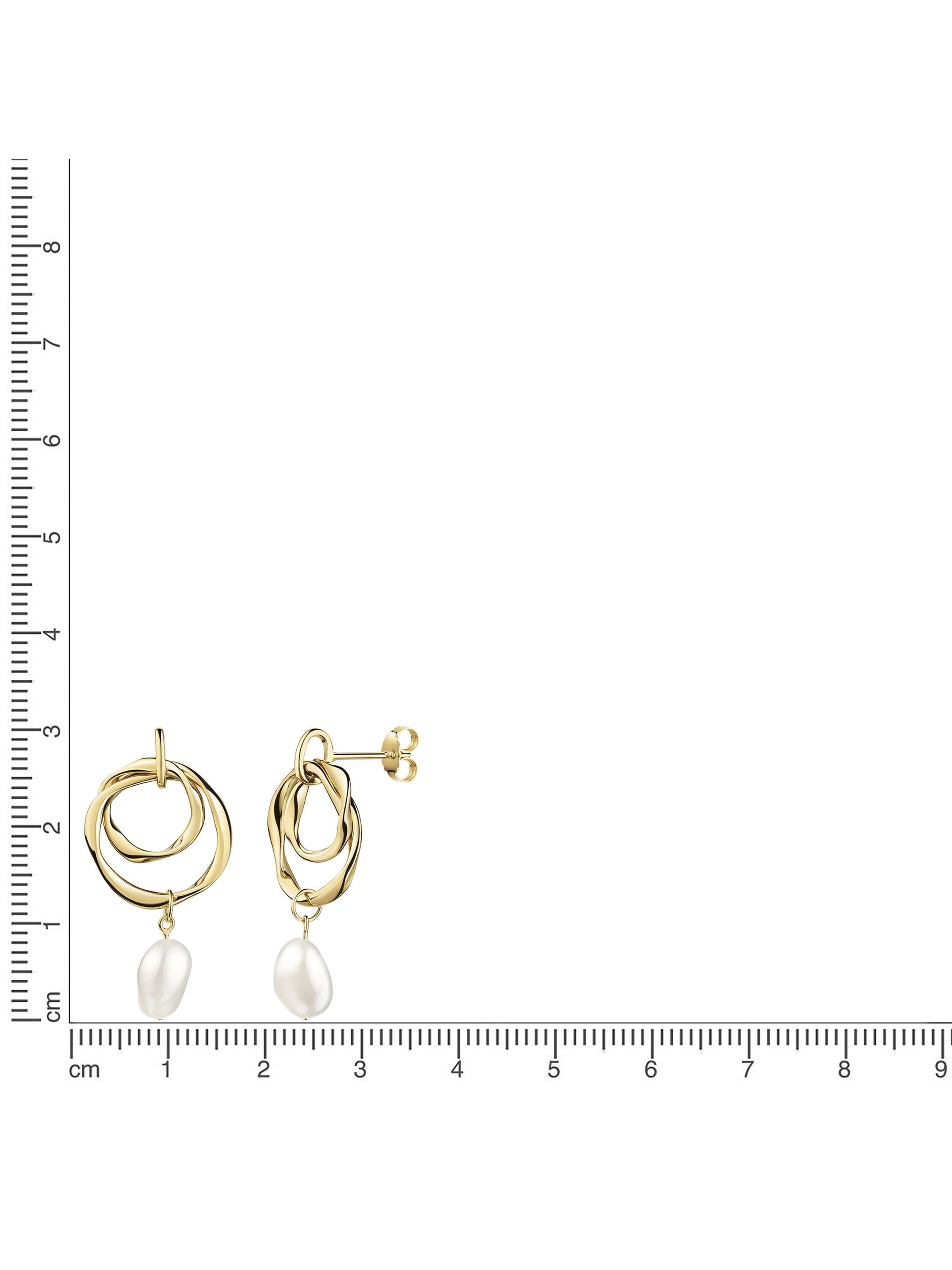 Boucles d'oreilles CELESTA en jaune