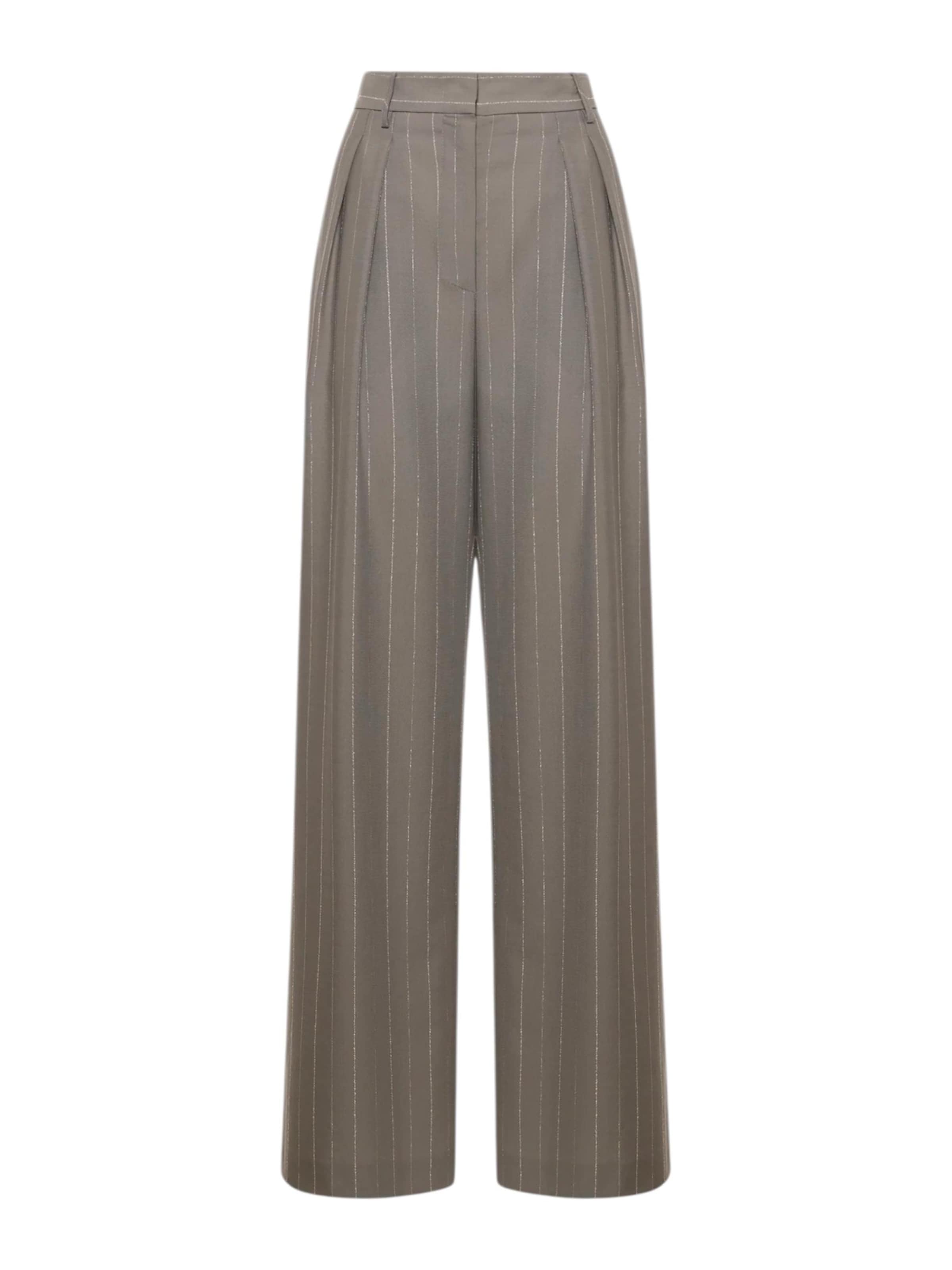 Simona Corsellini Wide leg Trousers in Mixed colours: front