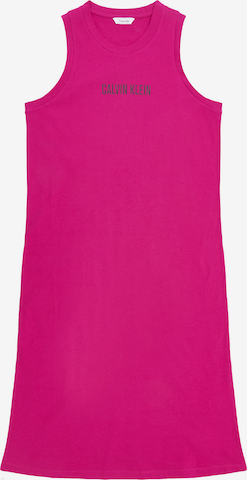 Calvin Klein Swimwear Dress in Pink: front