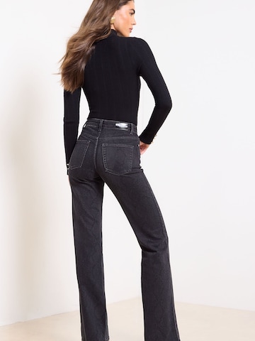 Lipsy Flared Jeans in Black