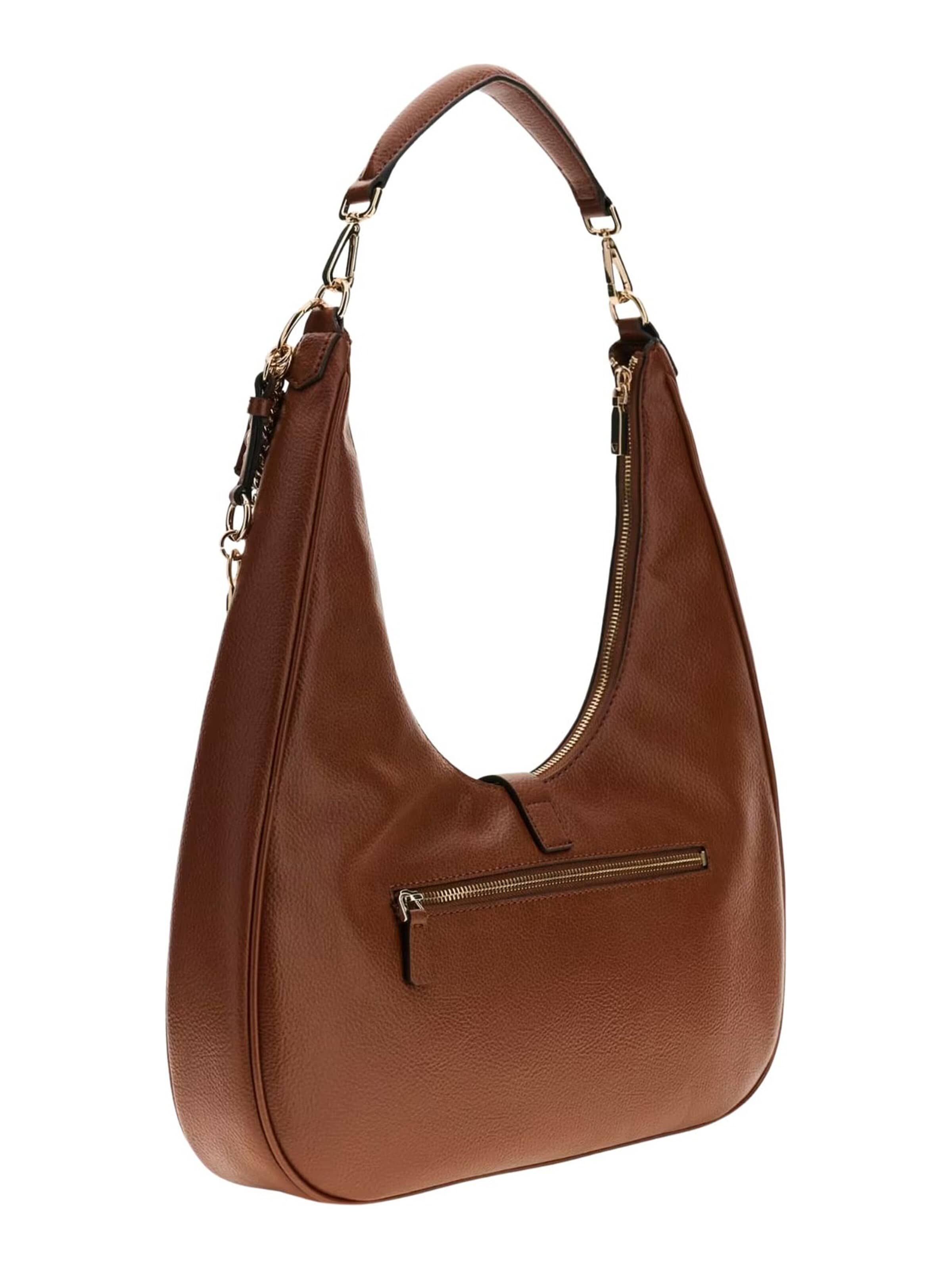 Borsa a spalla 'Guess Borsa Brooke Hobo' di GUESS in marrone
