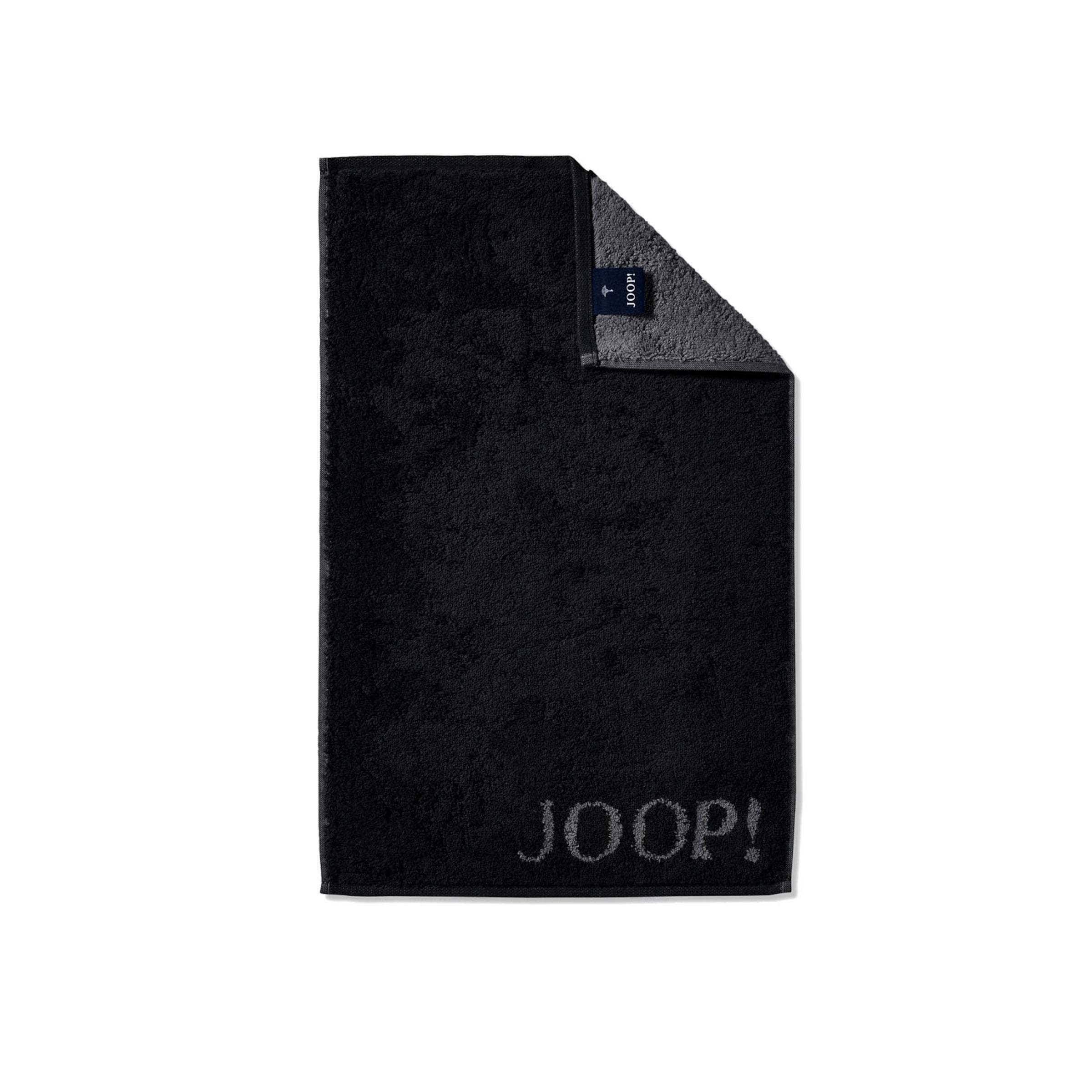 JOOP! Towel 'Doubleface' in Black