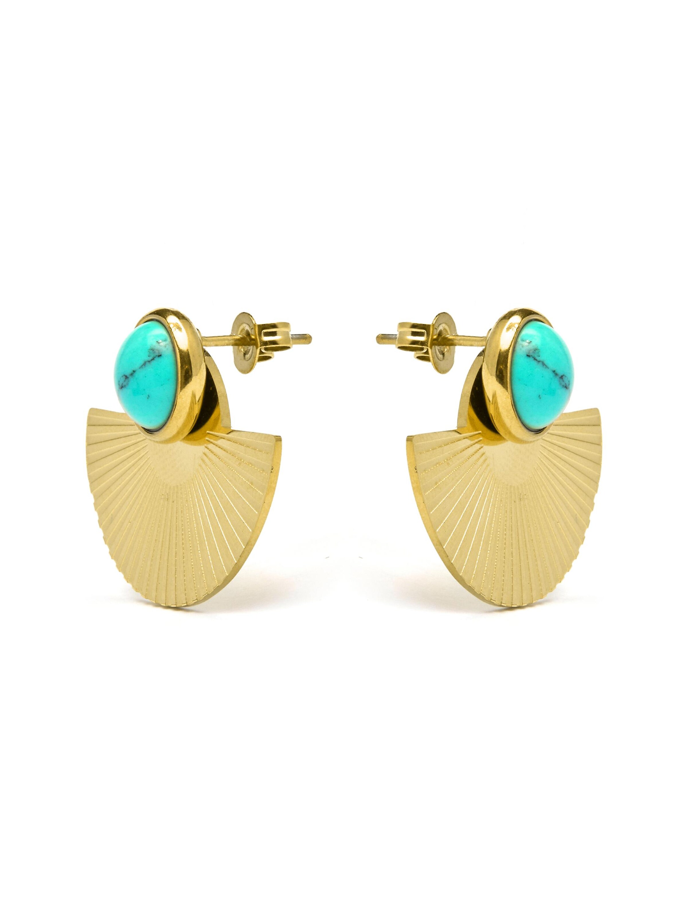 Luxenter - Pendientes 'Ria' en azul
