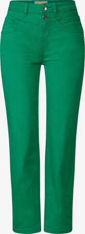 regular Pantaloni di STREET ONE in verde: frontale