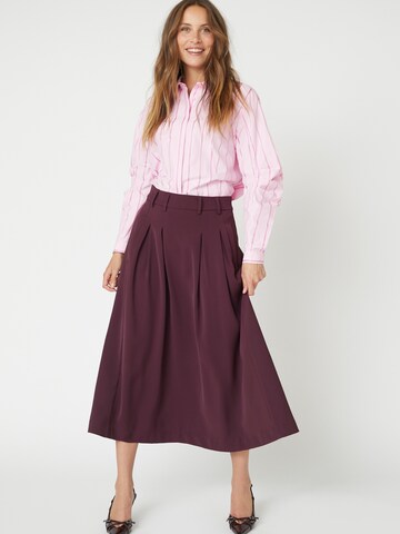 co'couture Blouse 'Rosalina' in Roze