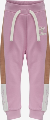 Hummel Regular Broek 'ANJU' in Roze: voorkant