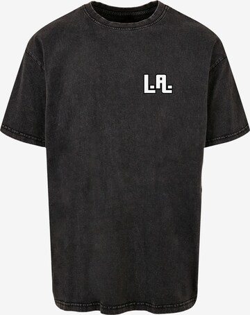 Merchcode Shirt 'Grand California' in Zwart: voorkant