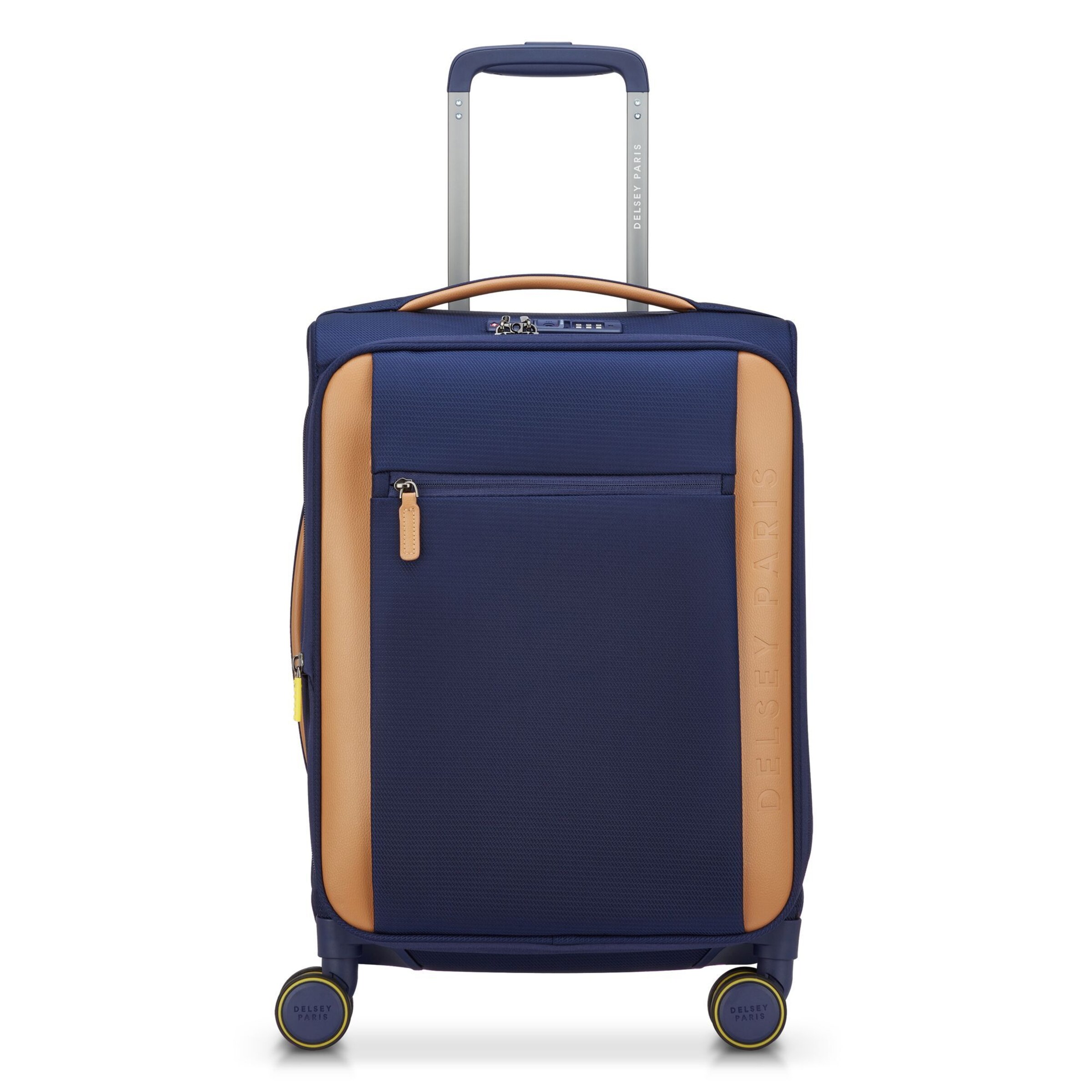 Trolley 'Montmartre 3 ' di Delsey Paris in blu: frontale