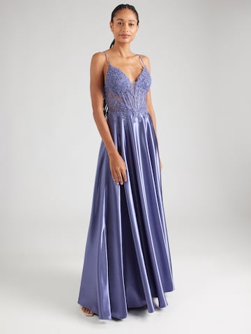 mascara Kleid in Blau: Vorderseite