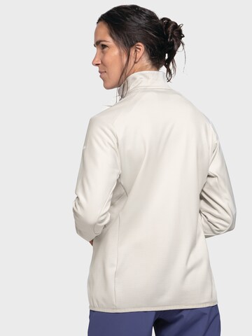 Schöffel Athletic fleece jacket 'Blaueis' in Beige