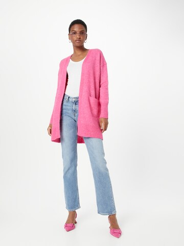 Cardigan 'LULU' SELECTED FEMME en rose