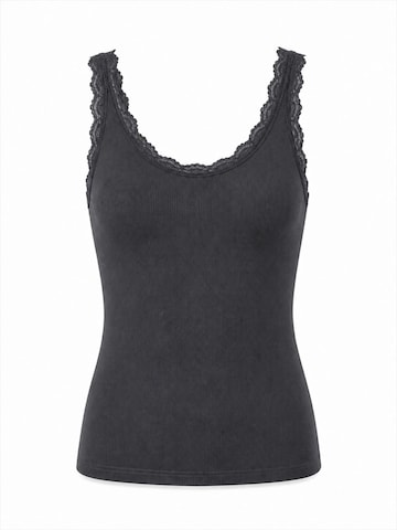 AOTTORI Top in Grey: front