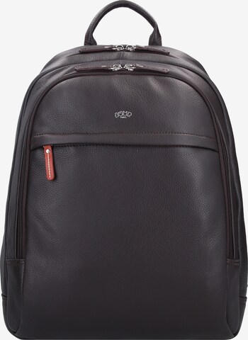 Jump Backpack 'Uppsala' in Brown: front