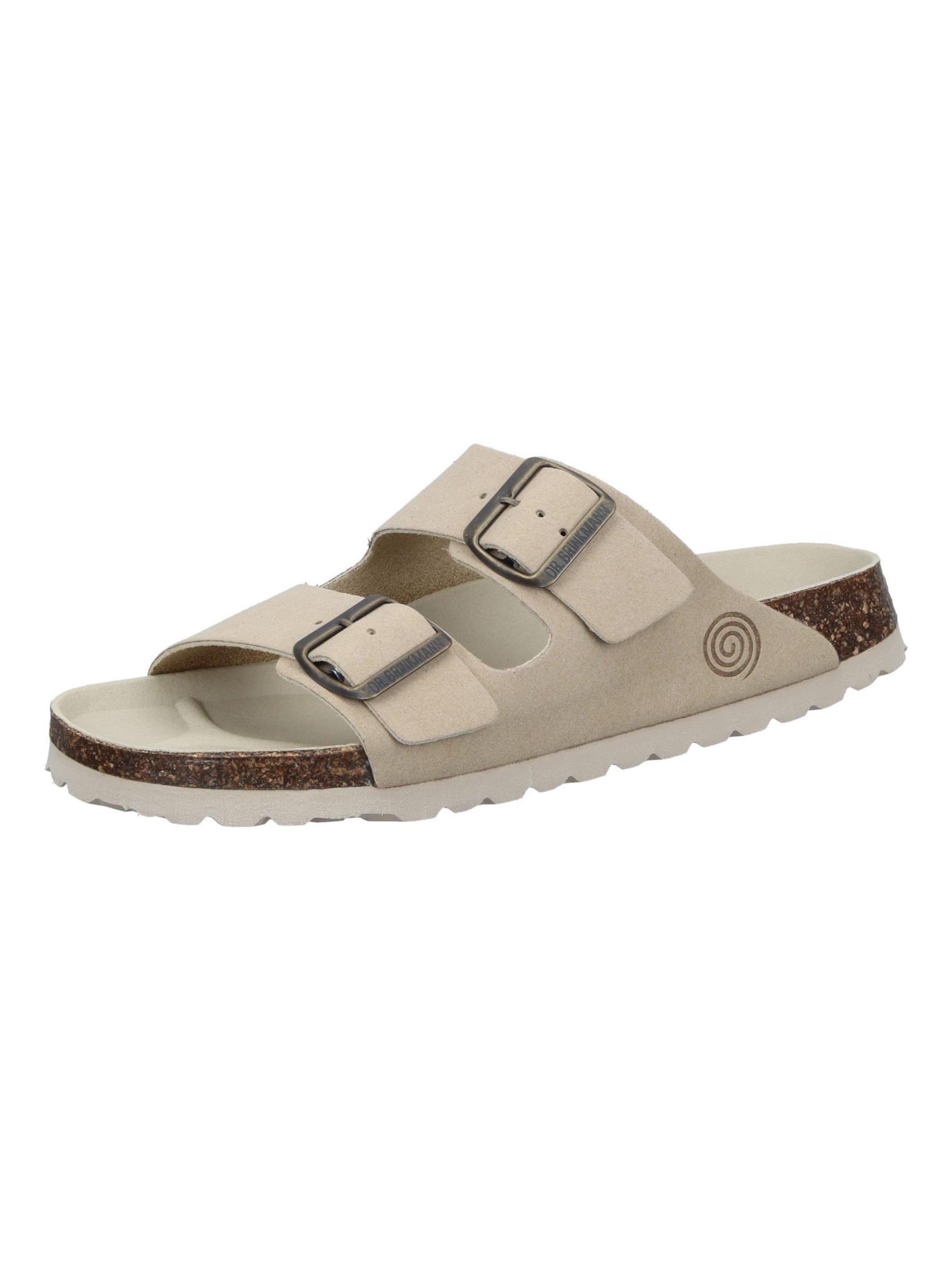 DR. BRINKMANN Mules 'BONILLO' in Beige: front